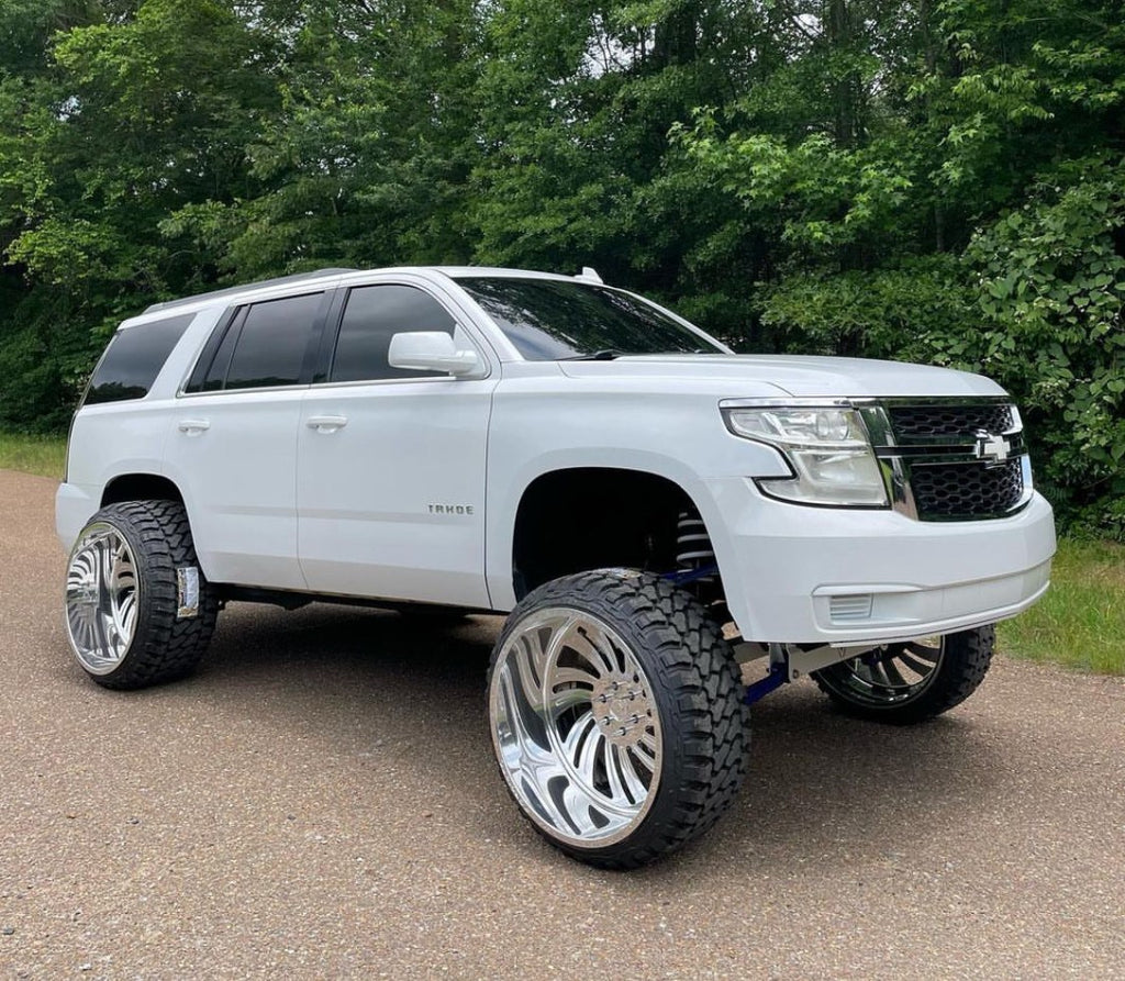 Bagged 2015 Chevy Tahoe